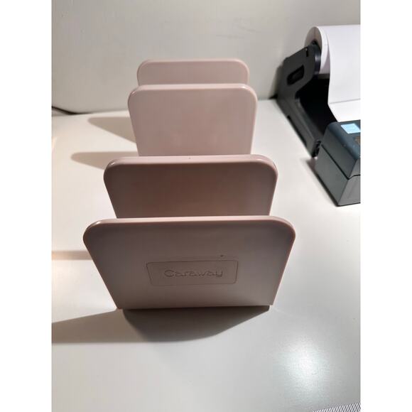 Caraway Magnetic 3 In Set Pot Pan Lid Holder Organizer Storage Dividers - Picture 5 of 6